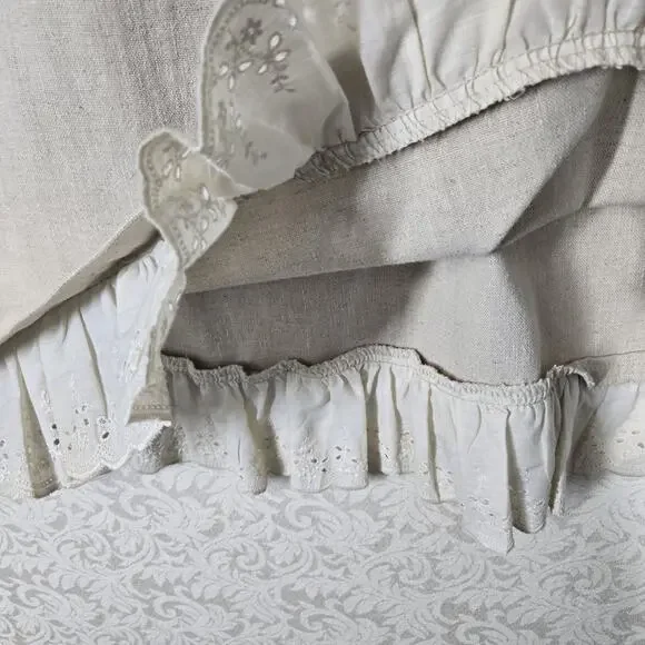 Vintage Cream Midi Skirt - Picture 5 of 13